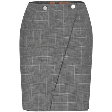 Boss Womens/Ladies Vanata Plaid Skirt (Grey)