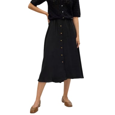 Vero Moda Womens/Ladies Laney A-line Midi Skirt (Black)