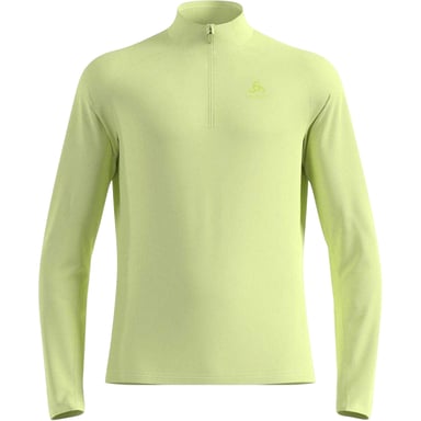Odlo Mens Essentials Quarter Zip Fleece Top (Shadow)