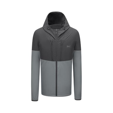 Everlast Mens NRG Colour Block Hooded Track Jacket (Black/Carbon)