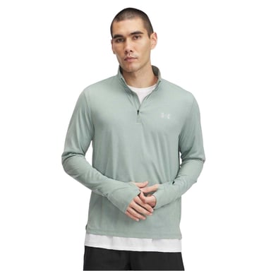 Under Armour Mens Launch Quarter Zip Track Top (Green)