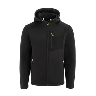 Dunlop Mens Hybrid Fleece Jacket (Black)