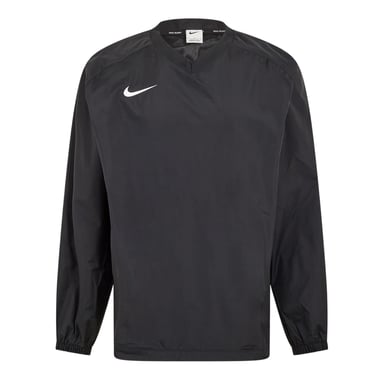 Nike Mens V Neck Drill Top (Black)