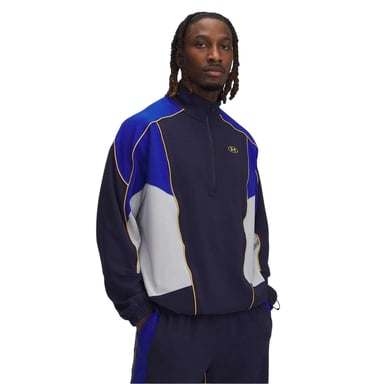 Under Armour Mens Colour Block Track Jacket (Blue)