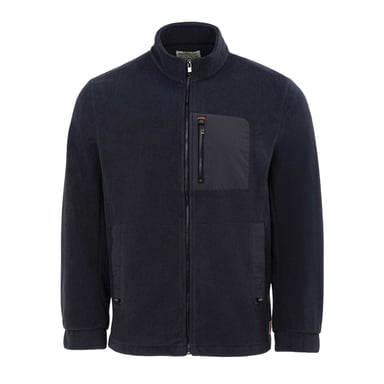 SoulCal Mens Polyester Fleece Jacket (Navy)