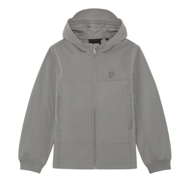 Lyle & Scott Boys Eagle Hooded Jacket (Sharkskin)
