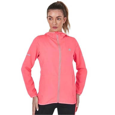 Karrimor Womens/Ladies Performance Hooded Track Jacket (Pink)