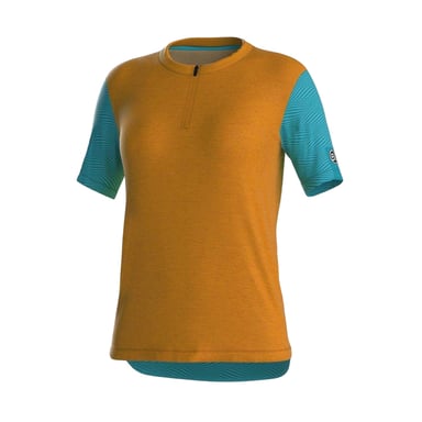 Bicycle Line Womens/Ladies Colour Block Cycling Jersey (Mustard)