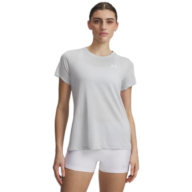 Under Armour Womens/Ladies Twist Short-Sleeved T-Shirt (Halo Grey)