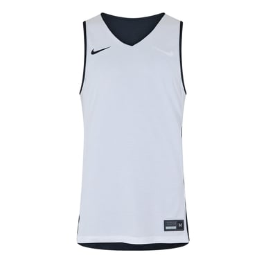 Nike Vändbar baskettröja för män (Svart/vit)