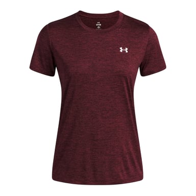 Under Armour Womens/Ladies Twist Short-Sleeved T-Shirt (Dark Maroon)