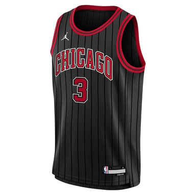 Nike Childrens/Kids Giddey Chicago Bulls Basketball Jersey (Black)