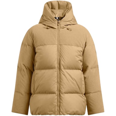Under Armour Womens/Ladies Limitless Corduroy Quilted Puffer Jacket (Brown)