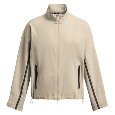 Under Armour Womens/Ladies Unstoppable Ventilated Athletic Tracksuit Top (Beige)