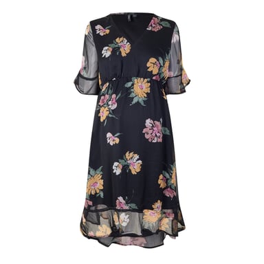 Vero Moda Womens/Ladies Mo Smilla V Neck Midi Dress (Black)