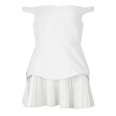 Odd Muse Womens/Ladies Exclusive No.1 Bardot Mini Dress (White)