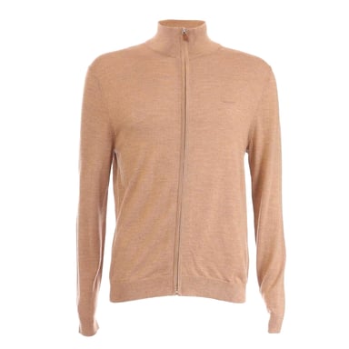 Gant Mens Merino Wool Cardigan (Sand)
