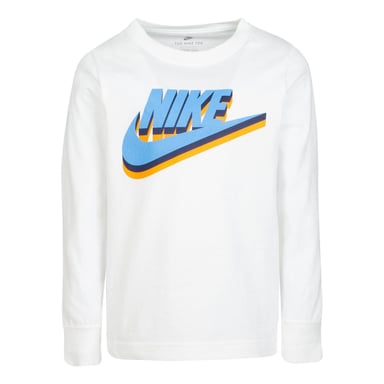 Nike Childrens/Kids Logo Long-Sleeved T-Shirt (Sail)