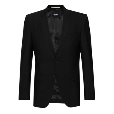 Boss Mens H-Huge Set-in Suit Jacket (Black)