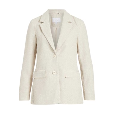 Vila Womens/Ladies Viemmi Bouclé Tailored Blazer (Birch)