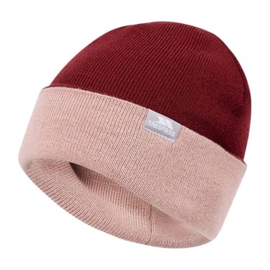 Trespass Unisex Adult Montana Ribbed Winter Beanie (Dark Cherry)