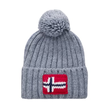 Napapijri Unisex Adult Beanie (Mid Grey)