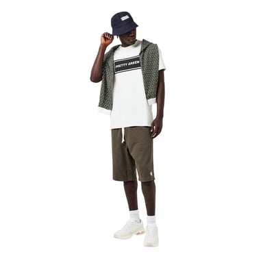 Pretty Green Embroidered Logo Polyester Bucket Hat (Navy)