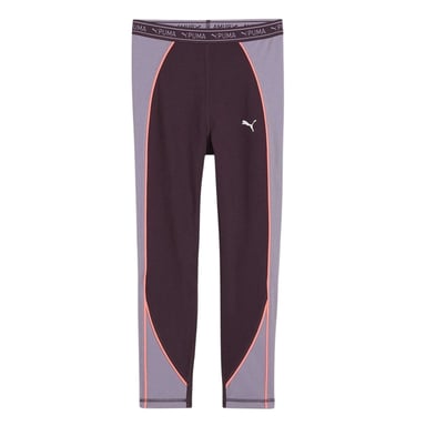 Puma Childrens/Kids Two Tone Sport 7/8 Leggings (Plum Purple)