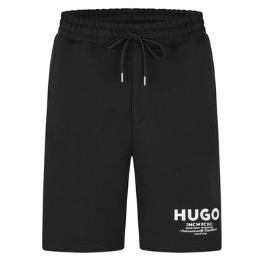 Hugo Boss Mens Nomario Sweat Shorts (Black/White)