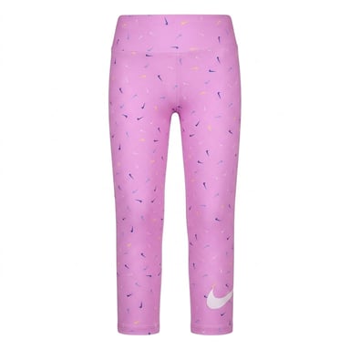 Nike Girls Swoosh Slim Leggings (Mineral)