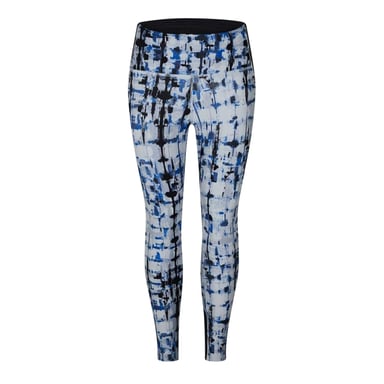 Reebok Womens/Ladies Tie Dye Leggings (Pure Grey)