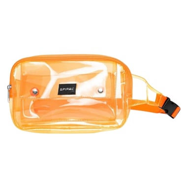 Spiral Transparent Midjeväska (Orange)
