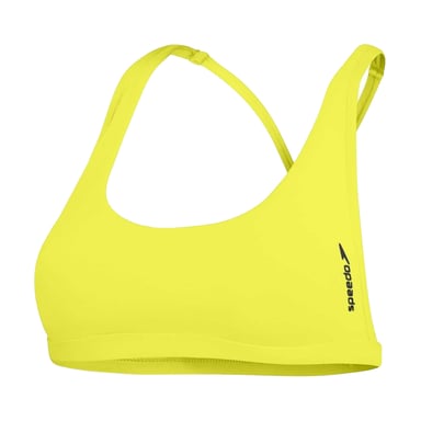 Speedo Womens/Ladies Regular Bikini Top (Green)