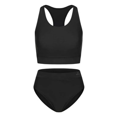 Slazenger Womens/Ladies Xtra Life Lycra Bikini Set (Black)