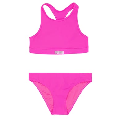 Puma Womens/Ladies Two-Piece Swimsuit (Fluorescent Pink)