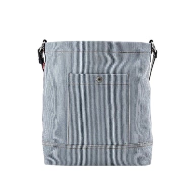 Levis Heritage Vertical Stripe Bucket Bag (Grey Stripe)