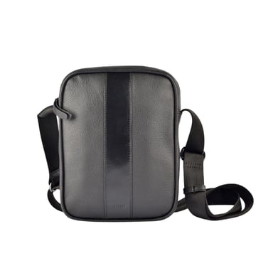 Firetrap Plain Leather Everyday Crossbody Bag (Black)