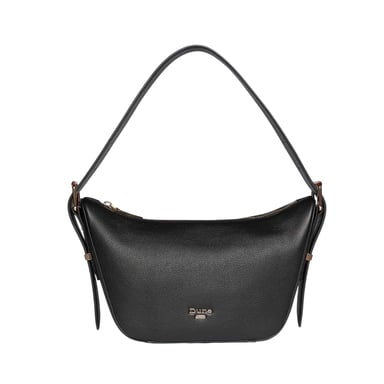 Dune London Delicately Leather Shoulder Bag (Black)