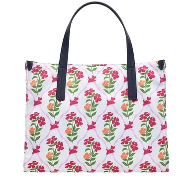 Radley Floral Recycled Polyester Shoulder Bag (Black)