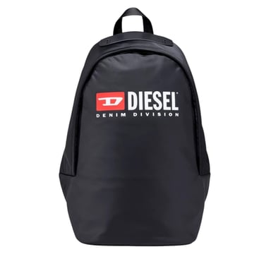 Diesel Rinke Logo Denim Backpack (Black)
