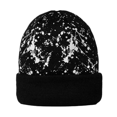 New Era Childrens/Kids Splatter Knitted Casual Beanie (Navy)