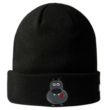 New Era Childrens/Kids Animals Knitted Beanie (Black)