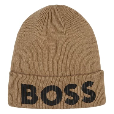 Boss Childrens/Kids Lettering Beanie (Brownie)