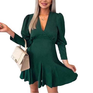 AX Paris Womens/Ladies Skater Dress (Teal)