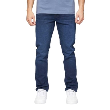 Crosshatch Mens Malcolm Slim Jeans (Blue)