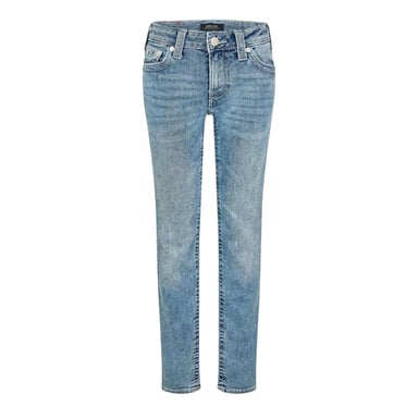 True Religion Mens Curve Skinny Jeans (Blue)