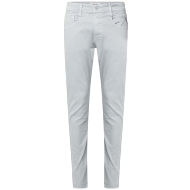 Replay Mens Anbass Cotton Blend Plain Slim Jeans (Light Blue)
