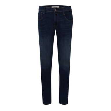 Replay Mens Anbass Logo Slim Jeans (Blue)