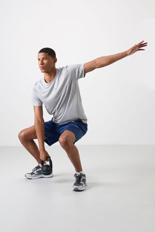 Men's Solid Sweat Shorts