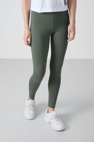 High-Waist Cotton Elastane Leggings